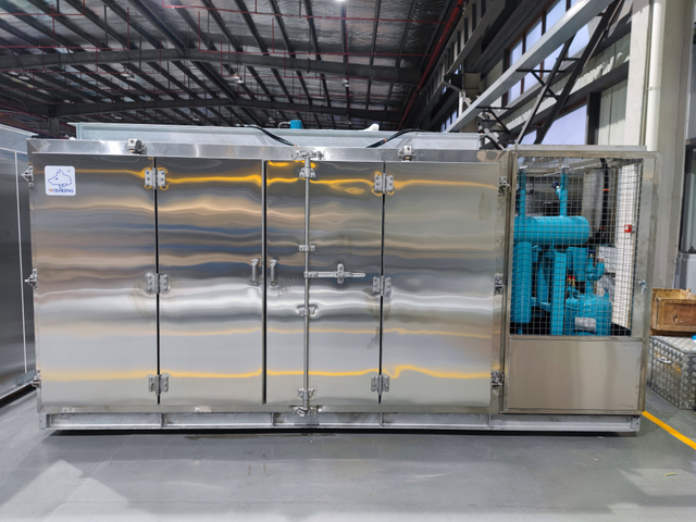 Congelador de placas horizontales