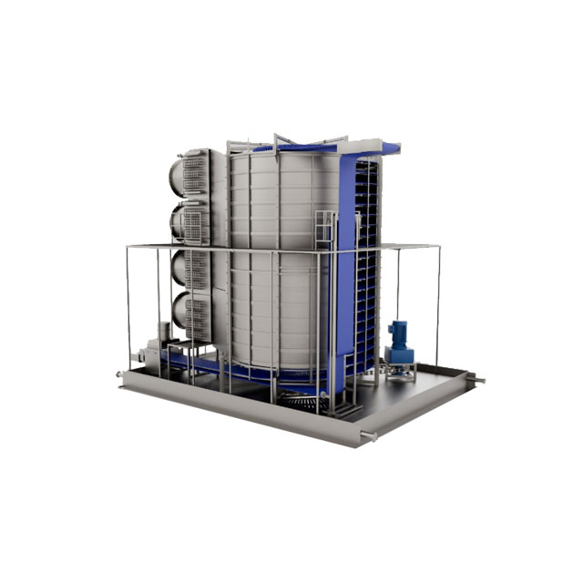 Congelador espiral de baja tensión