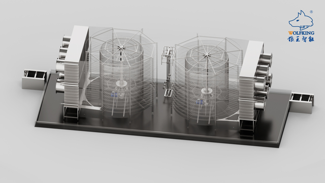 Congelador en espiral de accionamiento directo